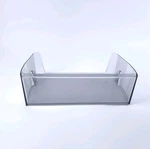 Samsung Oem Part# DA97-21912A GUARD-REF;RF9000A,SAN,-,W Fresh Door Bin Assembly Used. Price: $65.99.