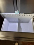 Hisense French Door Stainless Steel Refrigerator/freezer With Ice Maker Used. Price: $500.00.