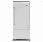 Viking VCBB5363ERSS 20.4 Cu Ft Built-in Fridge With Bottom Freezer Silver Open. Price: $7699.88.