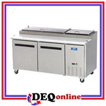 Arctic Air APP71R Two Door Refrigerated Pizza Prep Table Holds 9 Pans New. Price: $3849.00.