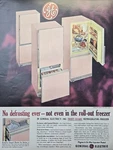 Frost-guard Refrigerator-freezer Pink Model TC-446V Vintage Print Ad 1961 Used. Price: $16.77.