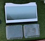 Samsung Ref Crisper Cover Glass Shelf DA97-16221D DA97-16837A From # RF28K9380SG Used. Price: $89.00.