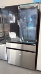 Samsung Bespoke Cu 4-DOOR Ai Fridge Model# RF90F29AECR Aa New. Price: $2299.99.
