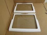 Refrigerator Glass Shelf - Lot Of Part # WR71X10392 Used. Price: $58.88.