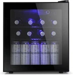 Mini Fridge Cooler - 70 Can Beverage Refrigerator Glass Door For Beer Soda Wi New. Price: $210.99.