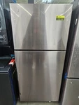 GTS19KYNRFS 30" Stainless 19.2 Cu. Ft. Top-freezer Refrigerator Nob #155102 Open. Price: $599.00.