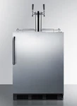 Summit 24" Wide Builtin Kegerator, Compliant, SBC58BLBICSSADA New. Price: $3340.00.