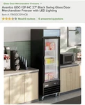 Avantco GDC-12F-HC 27" Glass Door Freestanding Merchandising Freezer New. Price: $1200.00.