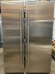 Jenn-air 54" Panel-ready Smart Column Set JBZFL24IGX & JBRFR30IGX Open. Price: $11500.00.