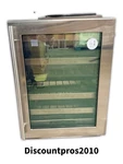 U-line UHBV524-SG01A Stainless Steel Beverage Center Display Model Open. Price: $4000.00.