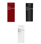 Frigidaire 7.2 Cu. Ft. Retro Top Freezer Refrigerator Freestanding Chrome Handle New. Price: $769.99.