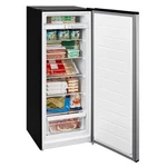 Midea 6.9 Cu. Ft. Convertible Upright Freezer Open. Price: $234.99.