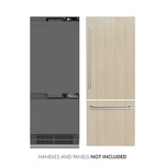 Zline New 30" 16.1CF Built Panel Ready Refrigerator Counter Depth GRBIV-30. Price: $6899.99.
