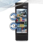 9.0 Cuft Single Glass Door Upright Display Cooler Merchandiser Refrigera New. Price: $1563.90.