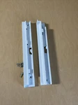 Oem Kitchenaid Kenmore Elite Maytag Whirlpool Freezer Lower Drawer Slide Rail Used. Price: $89.50.