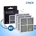 3 Pack Lg LT120F Fresh Air 6 Month Replacement Refrigerator Filter Usa New. Price: $24.98.