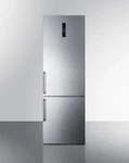 Summit 24" Stainless Steel Counter Depth Bottom Freezer Refrigerator - FFBF249SS New. Price: $1350.00.