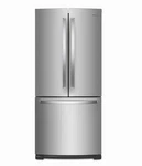 Whirlpool 30" French 20 Cu. Ft. Door Refrigerator - WRF560SMHZ Open. Price: $1499.99.