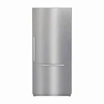 Miele Mastercool Series KF2902SF 36" Smart Built-in Bottom-freezer Refrigerator Open. Price: $7799.00.
