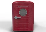 Frigidaire, 9 CAN/6 Liter Mini Personal Fridge Cooler, Red Crocodile New. Price: $49.00.