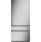 Monogram 36" Panel Ready Integrated Bottom Freezer Refrigerator - ZIC363IPVRH New. Price: $11500.00.