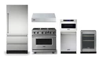 Viking Professional Package With 36" Gas Range And Built-in Refrigerator New. Price: $24503.00.