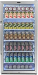 Stainless Steel 8.1 Cu. Ft. Commercial Beverage Refrigerator With Lock New. Price: $1510.99.
