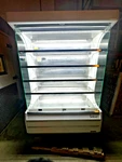 Turbo Air TOM-50W-N 51" White Refrigerated Curtain Merchandiser New. Price: $4500.00.