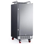Edgestar BR1500 15"W Kegerator Conversion Refrigerator - Stainless Steel New. Price: $899.00.