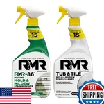 Rmr Mold Stain Eraser Max Pack No-scrub Tile/tub Cleaner + Instant & Mi New. Price: $48.36.