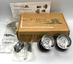 Nostalgic Warehouse Crystal Glass Door Knobs Timeless Bronze Passage Set 700226 New. Price: $85.00.