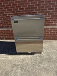 Perlick 24 Refrigerator Drawers - Stainless Steel Open. Price: $3800.00.