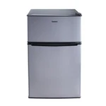Galanz GLR31TS1E02 3.1 Cu Ft Two Door Mini Fridge With Freezer, Stainless, Estar Open. Price: $134.00.