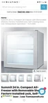 Summit SCFU386 Stainless Steel Countertop Impulse Freezer W/ Self-closing Door New. Price: $900.99.