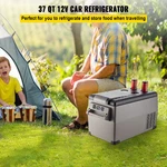 12V Car Refrigerator 37QT Dual Zone -4 App Control 110V Portable New. Price: $261.99.