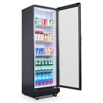 8.5 Ft Single Door Display Refrigerator Model: PRNS8570DX, Premium Levella New. Price: $699.00.