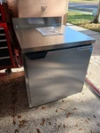 New Commercial Beverage-air 27" One Door Worktop Refrigerator WTR27AHC-23. Price: $1200.00.