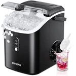 Euhomy Nugget Ice Maker Countertop With Handle, Ready 6 Mins, 34LBS Per Day, New. Price: $129.18.