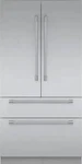 Thermador 42" 4-DOOR French Freedom Collect. Smart Refrigerator T42BT120NS Open. Price: $10499.00.