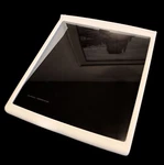 Maytag Refrigerator Full Glass Shelf W/brackets, Whirlpool W10205737 Used, Great. Price: $105.00.