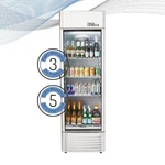 12.5 Cuft Single Glass Door Upright Display Cooler. Merchandiser Refrigerator New. Price: $1888.90.