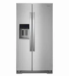 Whirlpool 36" Freestanding Side By Refrigerator 28.49 Cu. Ft. - WRS588FIHZ Open. Price: $1199.99.