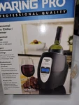 Waring Wine Chiller Pc 100 Electric Cooler Professional Lcd Screen Box Open. Price: $33.25.