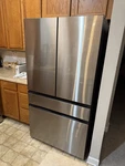 Used Samsung 29 Cu. Ft. Bespoke 4-DOOR French Refrigerator RF23BB8600QL. Price: $1299.00.