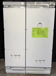 Monogram ZIF241NPNAII 24"/ZIR301NPNII 30" Panel Ready Smart Freezer/fridge Set Open. Price: $10115.00.