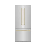 Zline New 36" Built Stainless Refrigerator Counter Depth GRBIVZ-304-36G. Price: $10899.99.
