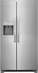 Frigidaire FRSS2623ASN Side-by-side Refrigerator Stainless Steel Shelving New. Price: $900.00.
