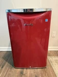 Danby Contemporary Classic 4.4 Cu. Ft. Mini Fridge Metallic Red Used. Price: $300.00.
