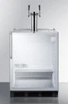 Summit 24" Builtin Glass Door Kegerator Stainless Steel, Dual Tap SBC56GBICSSADA New. Price: $3415.00.