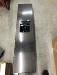 + Whirlpool Freezer Complete Door - Part # LW11026362 Black Stainless New Open. Price: $40.00.